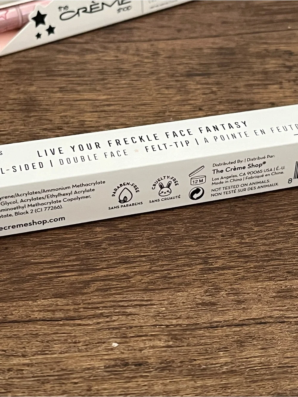 The Crème Shop Faux Real Freckle Stamp/Stat Stamp Eye Liner